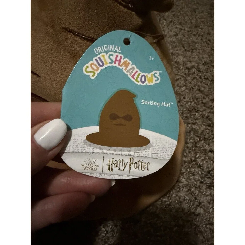 Harry Potter Squishmallows Sorting Hat Plush 10” NWT Wizarding World 2024